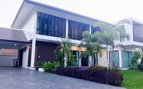 ✨4 Beadrooms Pool Villa For Sale / Rent – Corner Pool Villa in Wang Tan Village, Chiang Mai✨