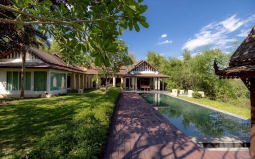 6 Bedrooms Luxury Home for Sale by Ping River – Special Price Reduction, Hang Dong, Chiang Mai