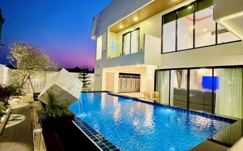 New Modern 4-Bed Pool Villa, Hang Dong – 290 sqm – 80,000 THB/mo
