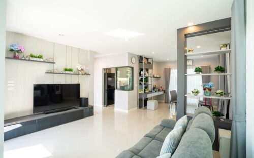 New 3-Bed, 3-Bath House at Nirati San Sai, Chiang Mai – Sale 7.5M | Rent 50k