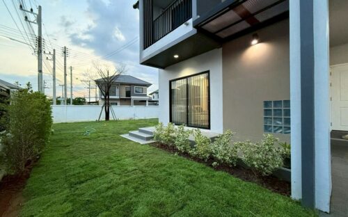 San Kamphaeng Gated Community House, 3 Bed 3 Bath – 30,000 THB/mo