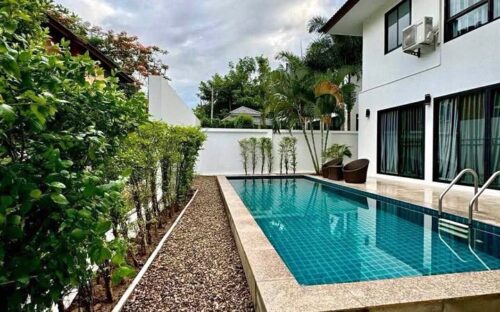Modern 2-Story House with Private Pool – For Rent